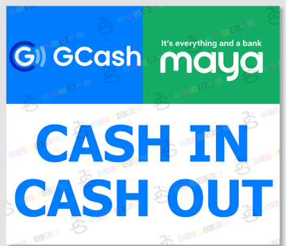 GCash and Maya Cash In Cash Out